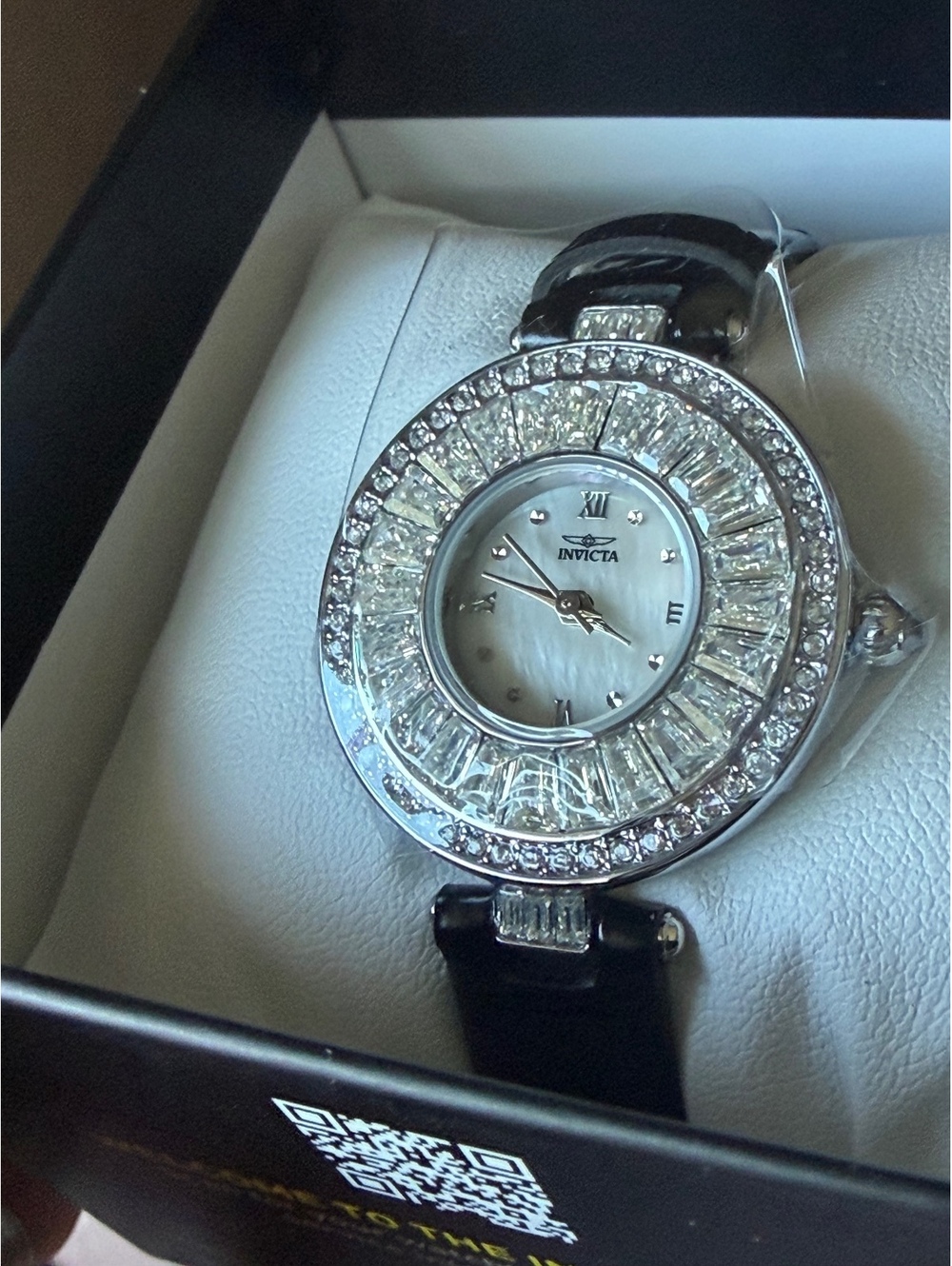$199.00 INVICTA CELESTIAL WOMANS 30mm WATCH WITH HIGH QUALITY CRYSTAL ACCENTS